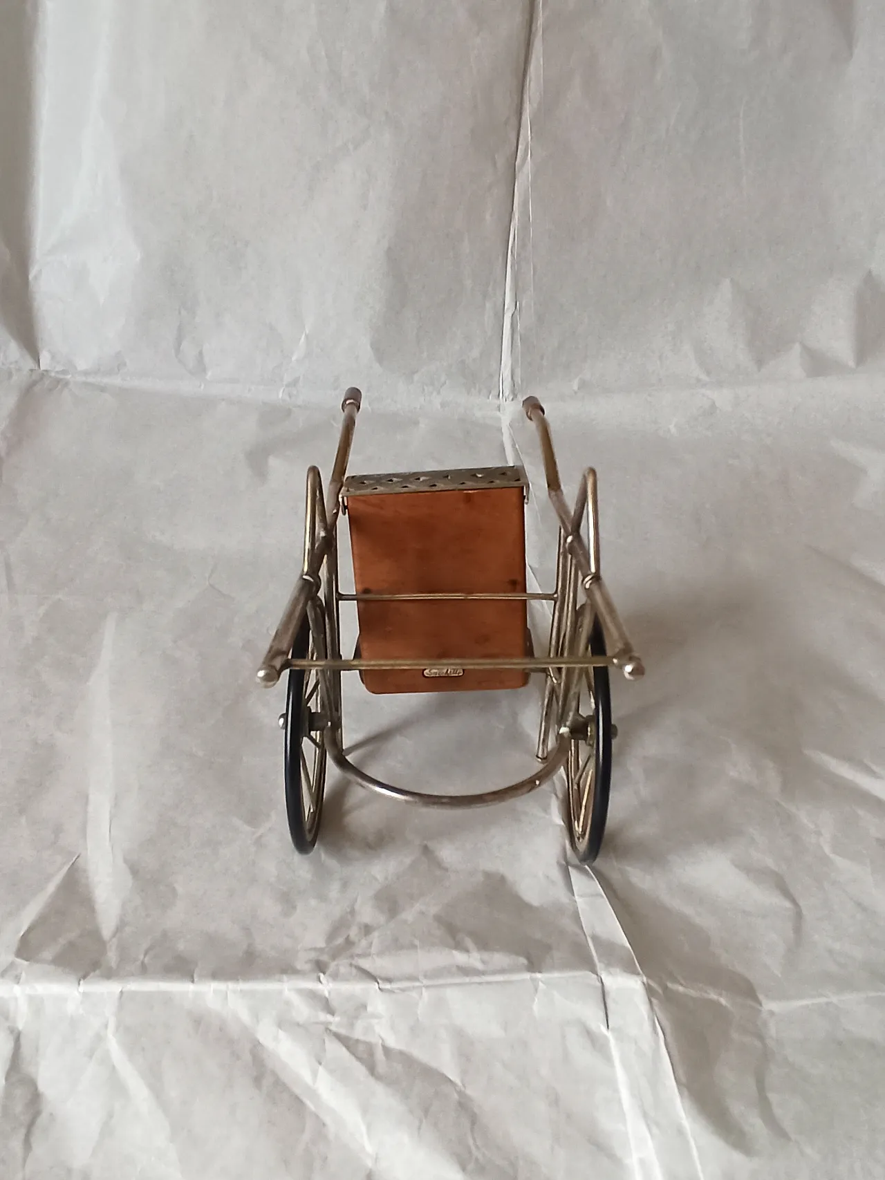 Match trolley and cigarette bin, 70s 30