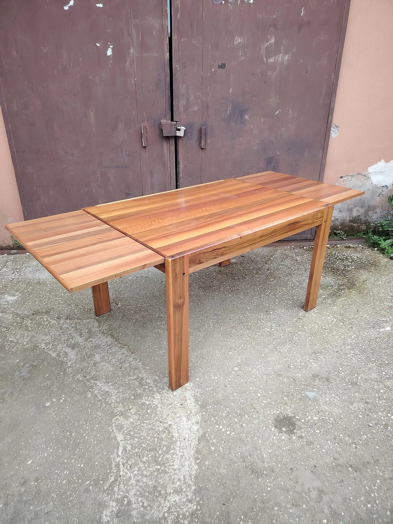 Solid wood table, 80s 5