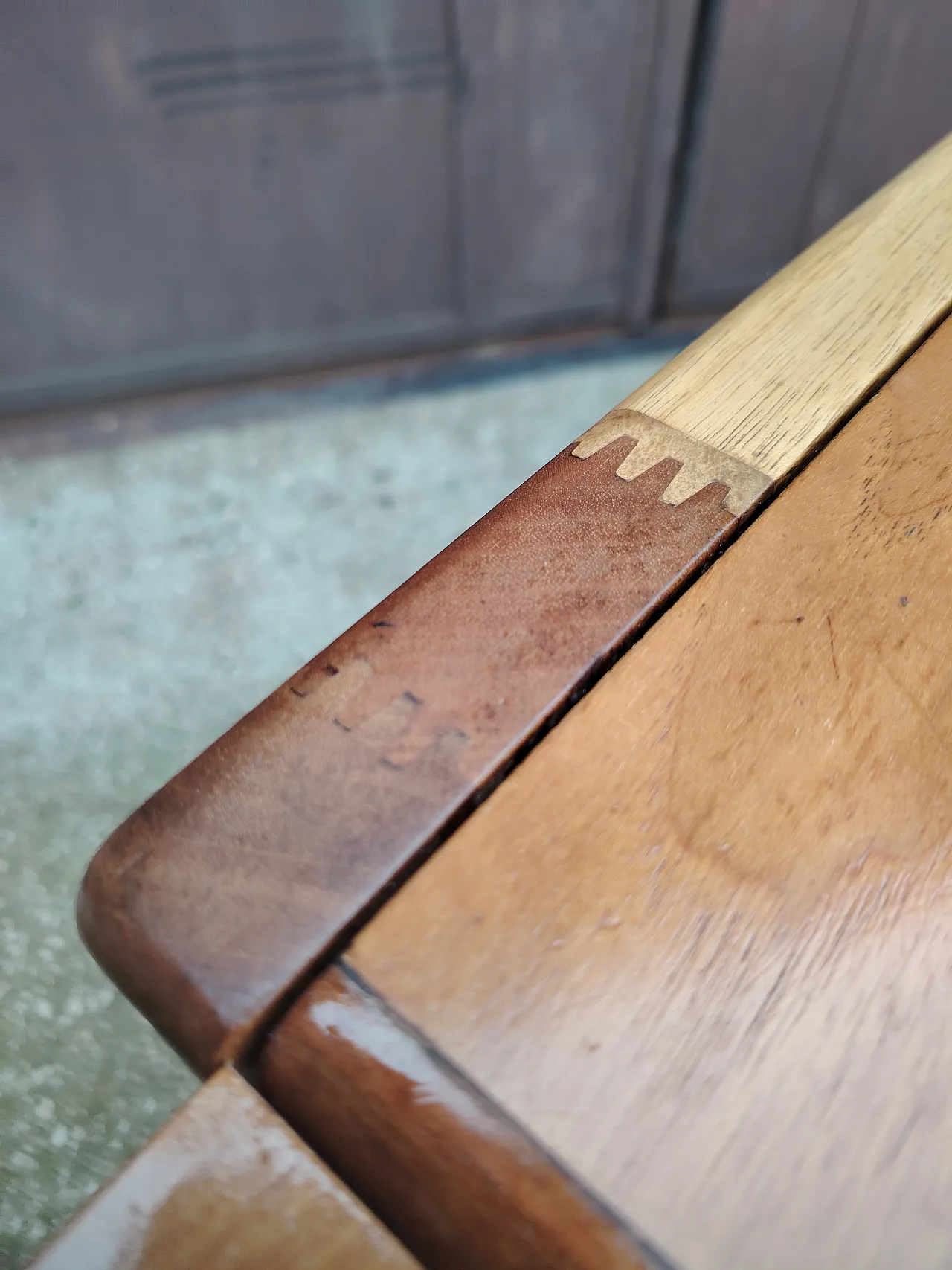 Solid wood table, 80s 7