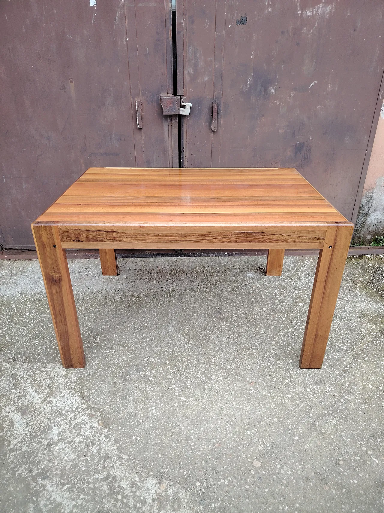 Solid wood table, 80s 10