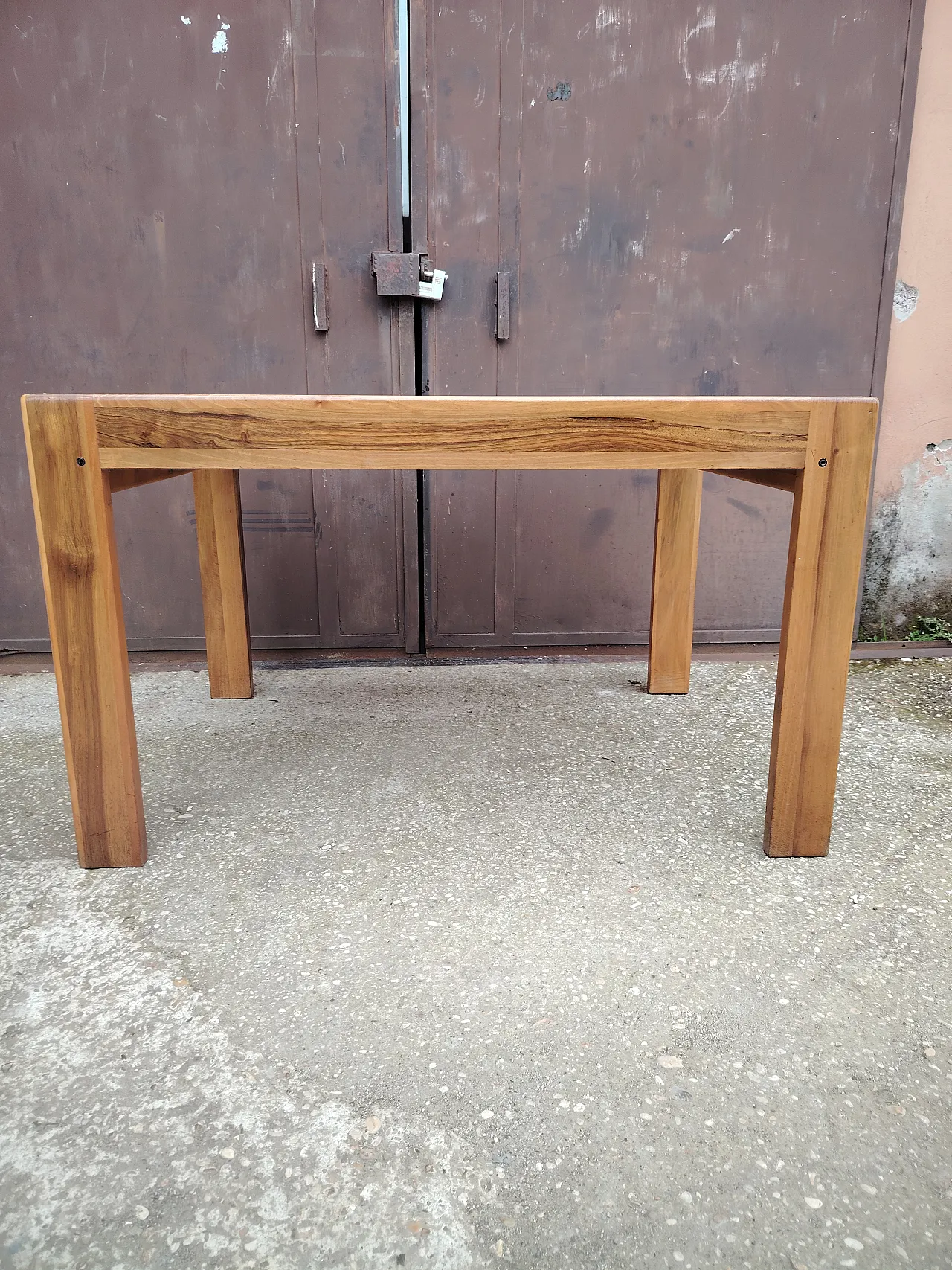 Solid wood table, 80s 11