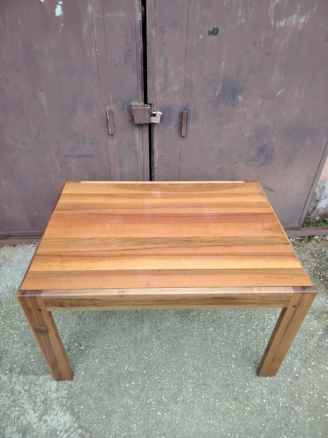 Solid wood table, 80s 12