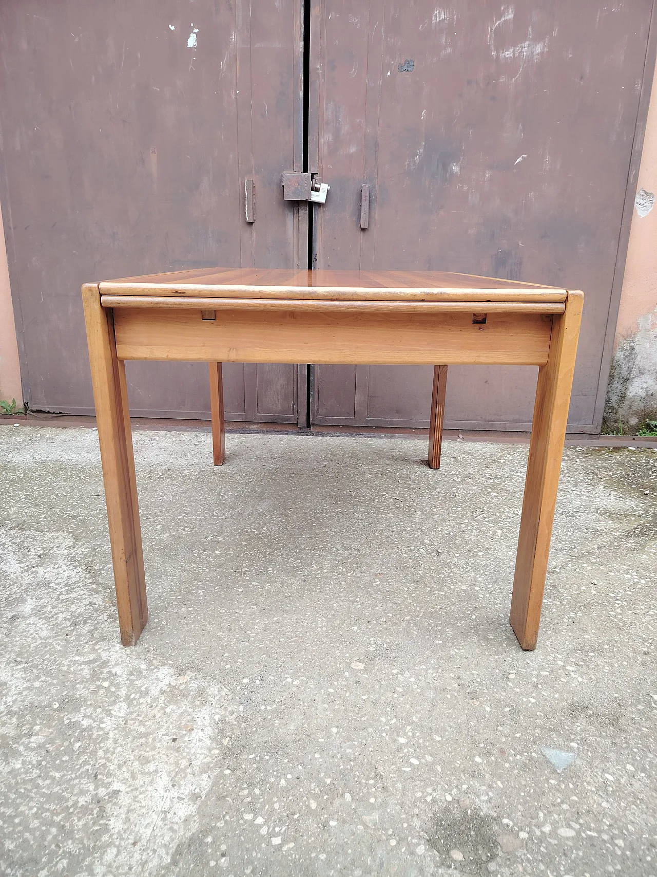 Solid wood table, 80s 15