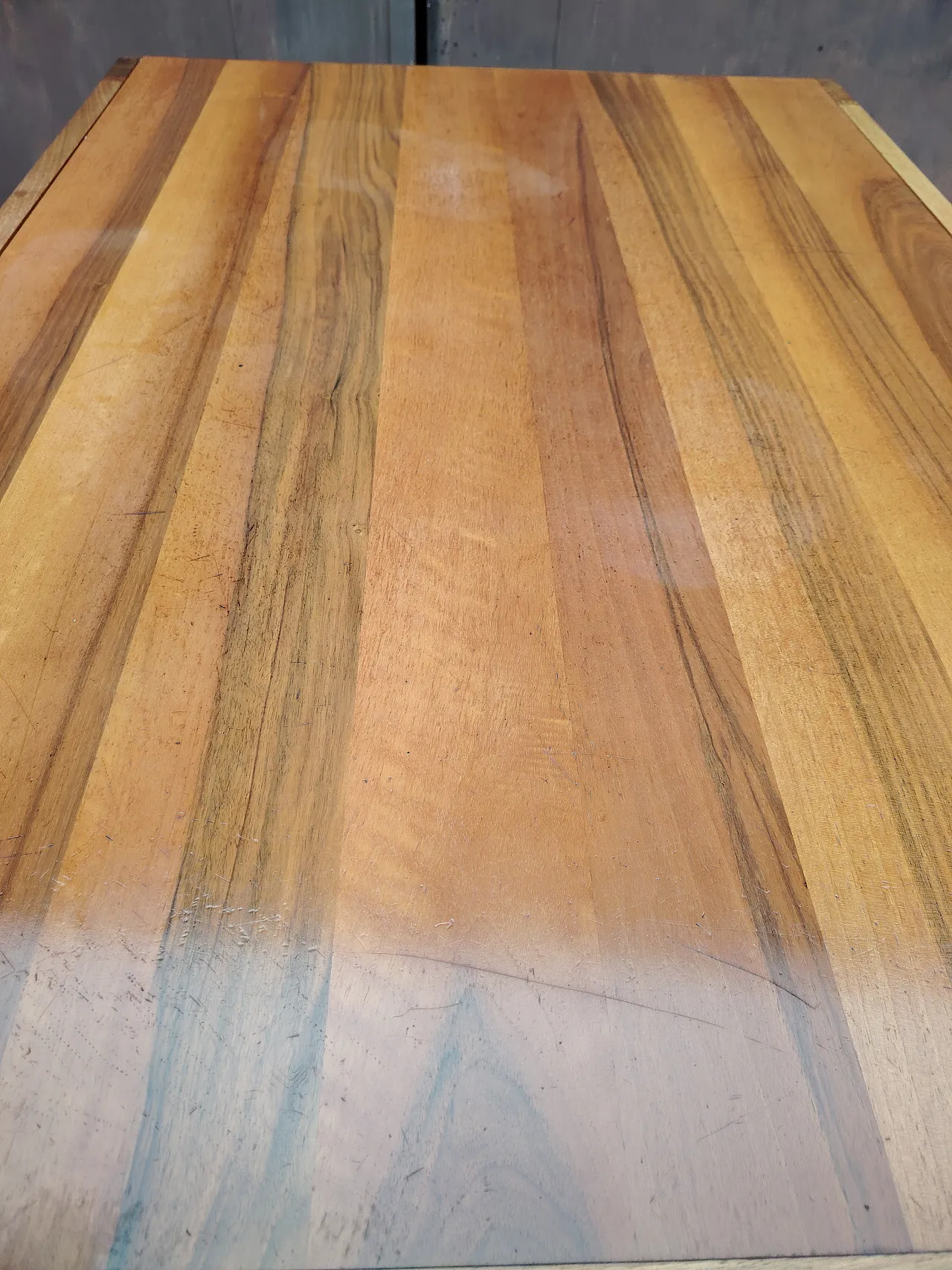 Solid wood table, 80s 20