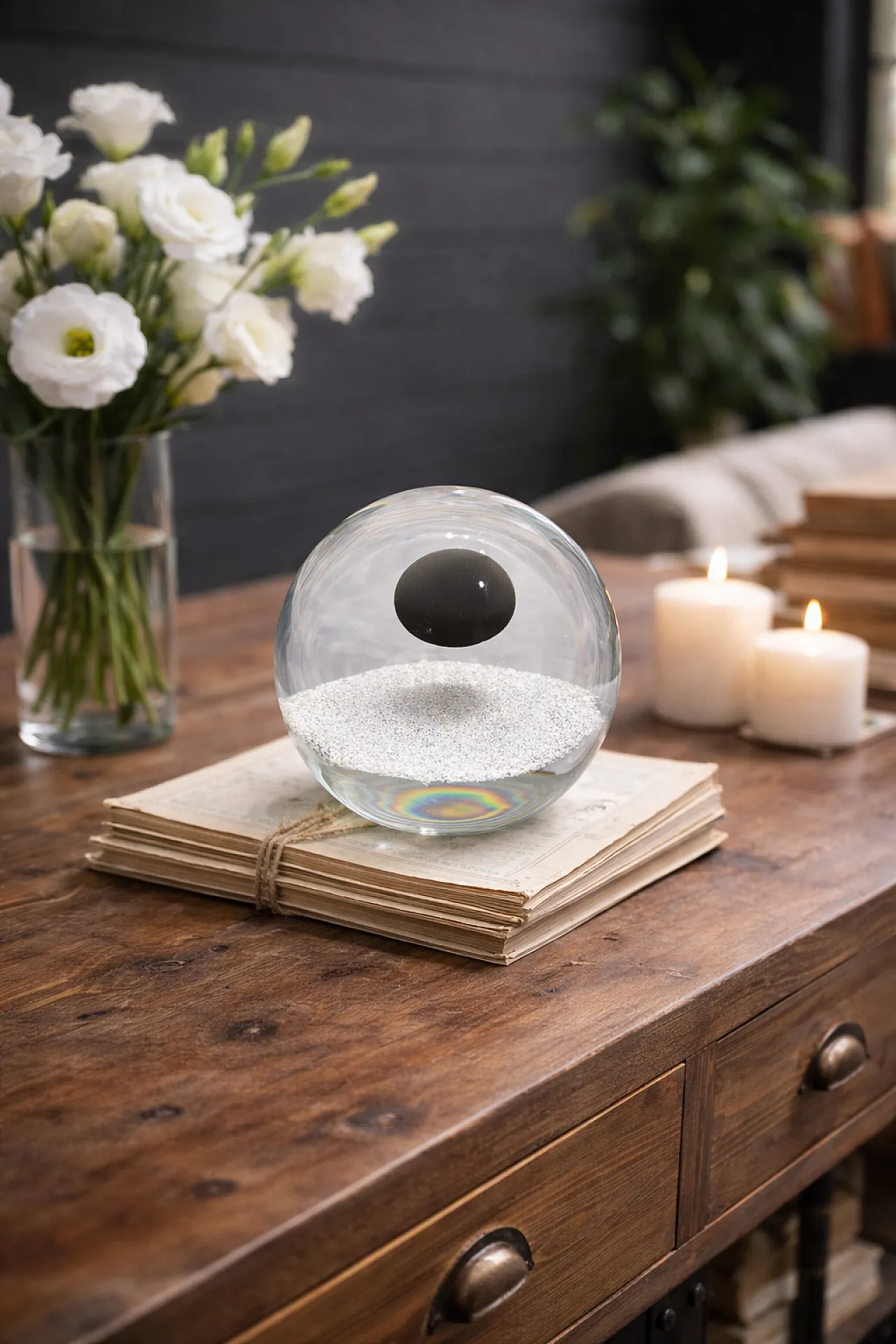 Caithness Intruder Ltd Ed Paperweight, 70s 1