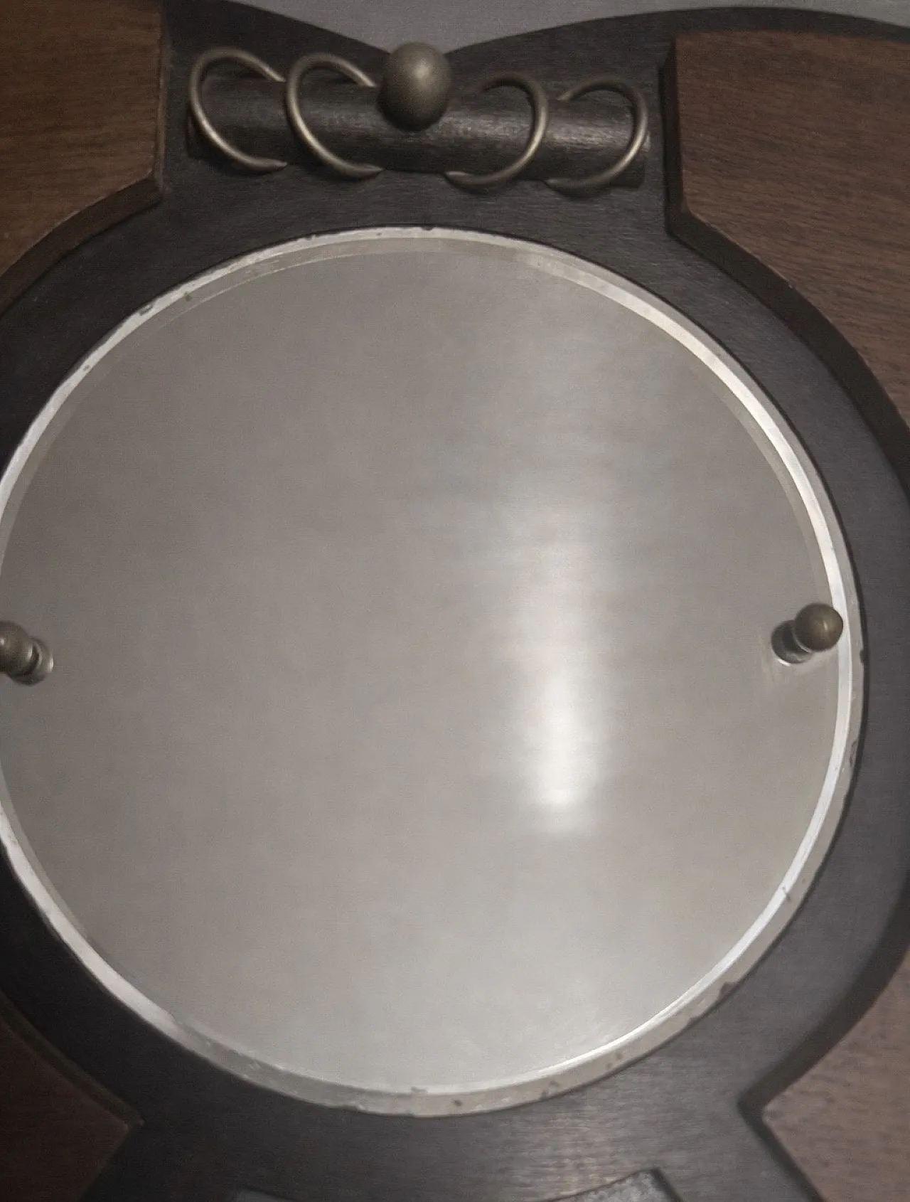 Secchio Art Déco Amsterdam con spazzole in rovere, anni '20 6