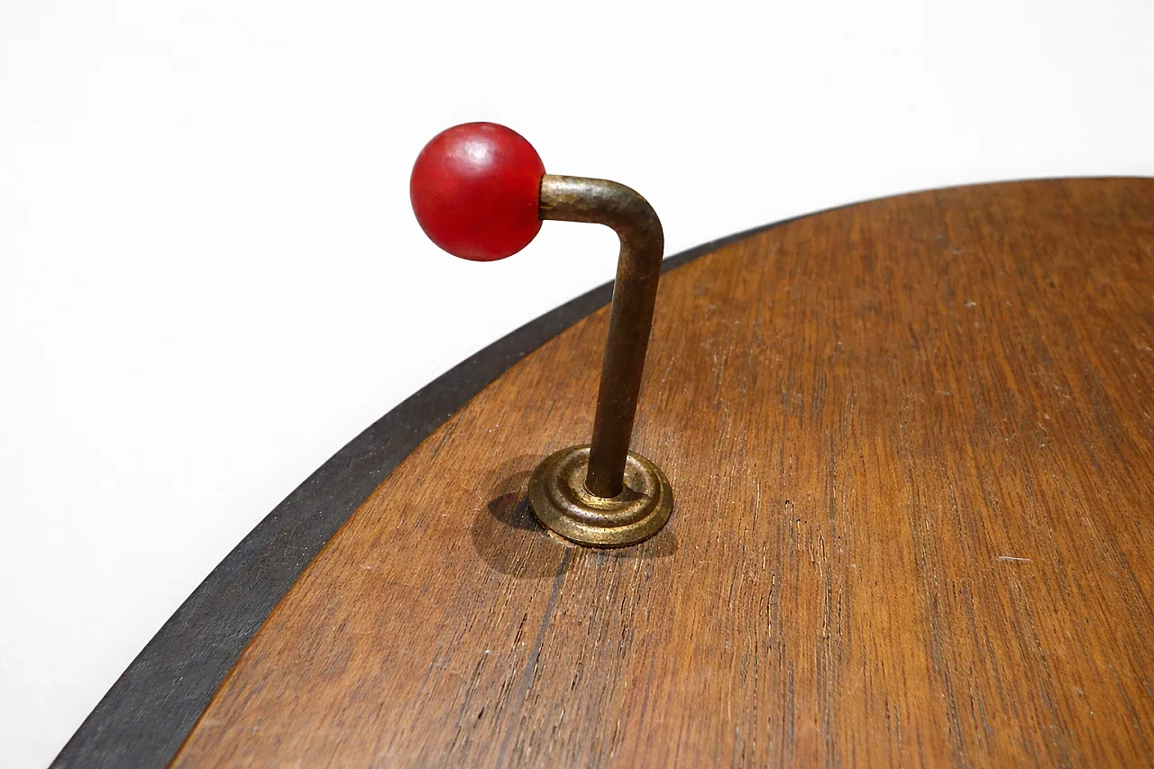 Secchio Art Déco Amsterdam con spazzole in rovere, anni '20 8