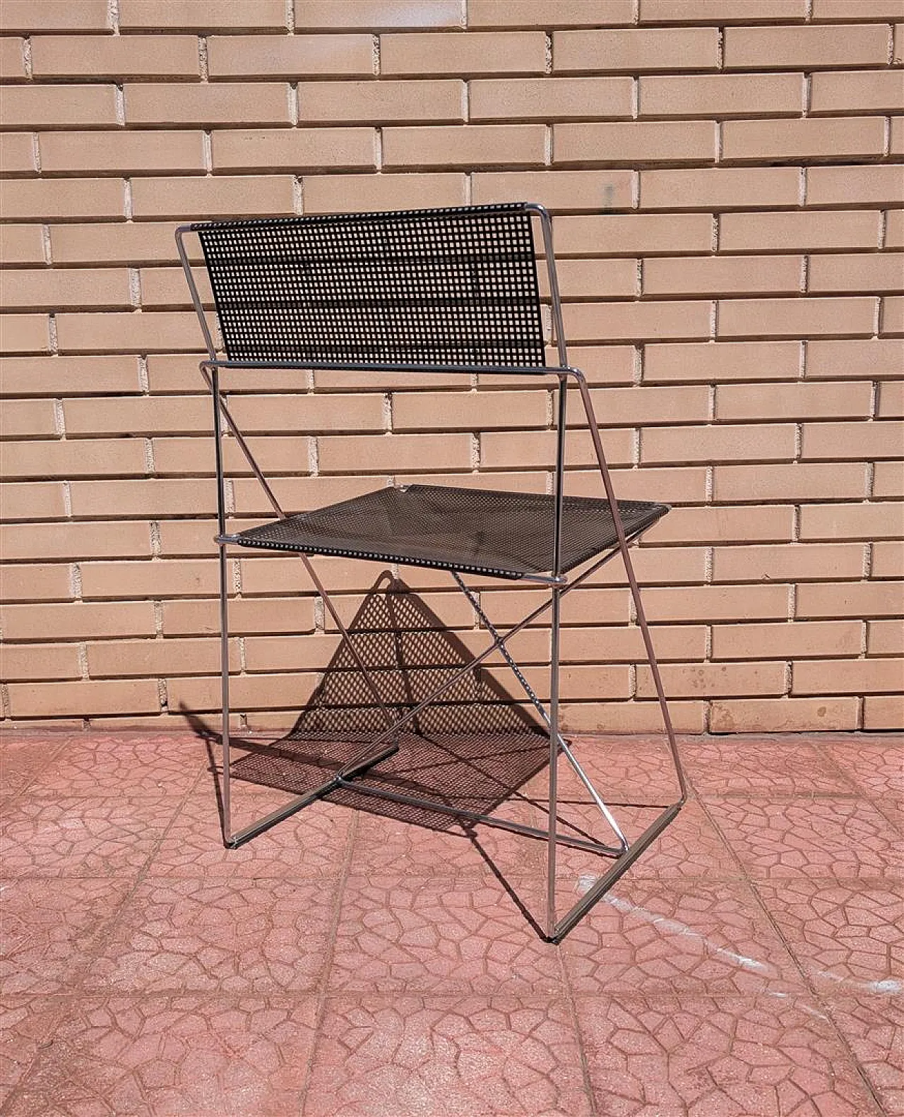 8 stackable chairs minimalist, 70s 5