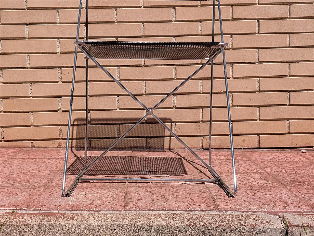 8 stackable chairs minimalist, 70s 8