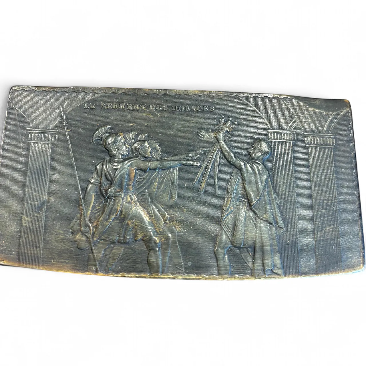 Bone snuffbox, Oath of the Horatii, '600 13