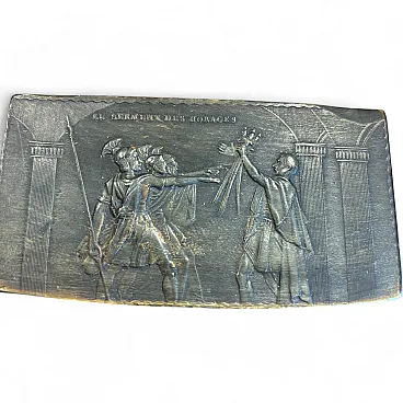 Bone snuffbox, Oath of the Horatii, '600