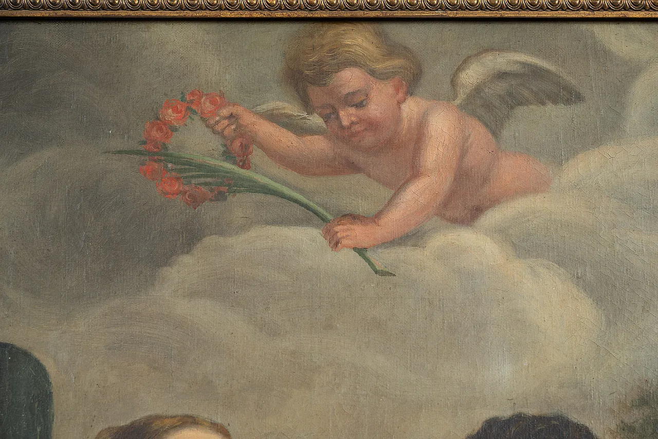 Martyrdom of Santa Apolloni, oil on canvas, 18th century 4