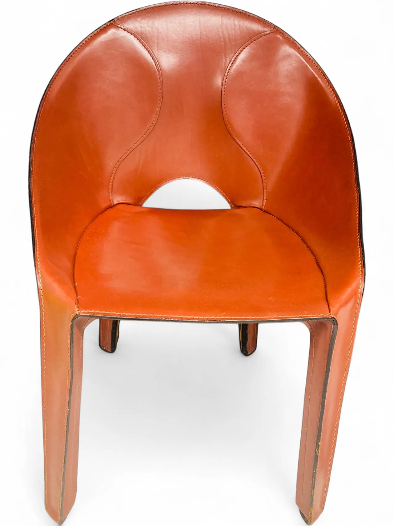 Pair of Lira chairs, by Mario Bellini for Cassina, 80s 7