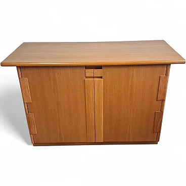 Sideboard Modern in Natural Oak, 70s