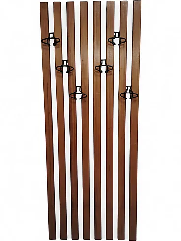 Wall coat hanger by Gianfranco Frattini for Cantieri Carugati, 1950