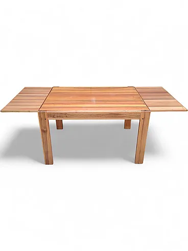 Solid wood table, 80s