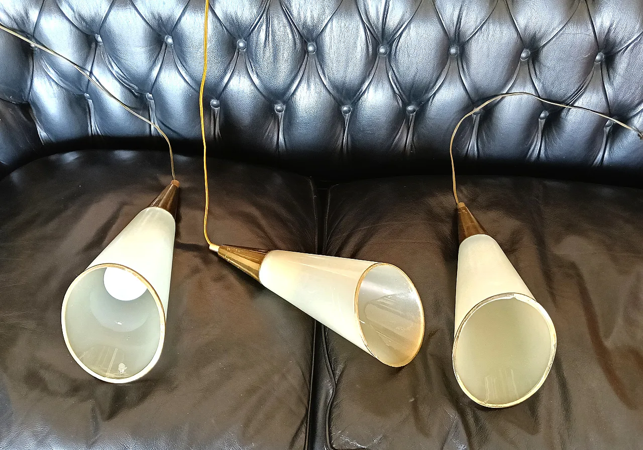 3 lampade a sospensione, anni '60 23