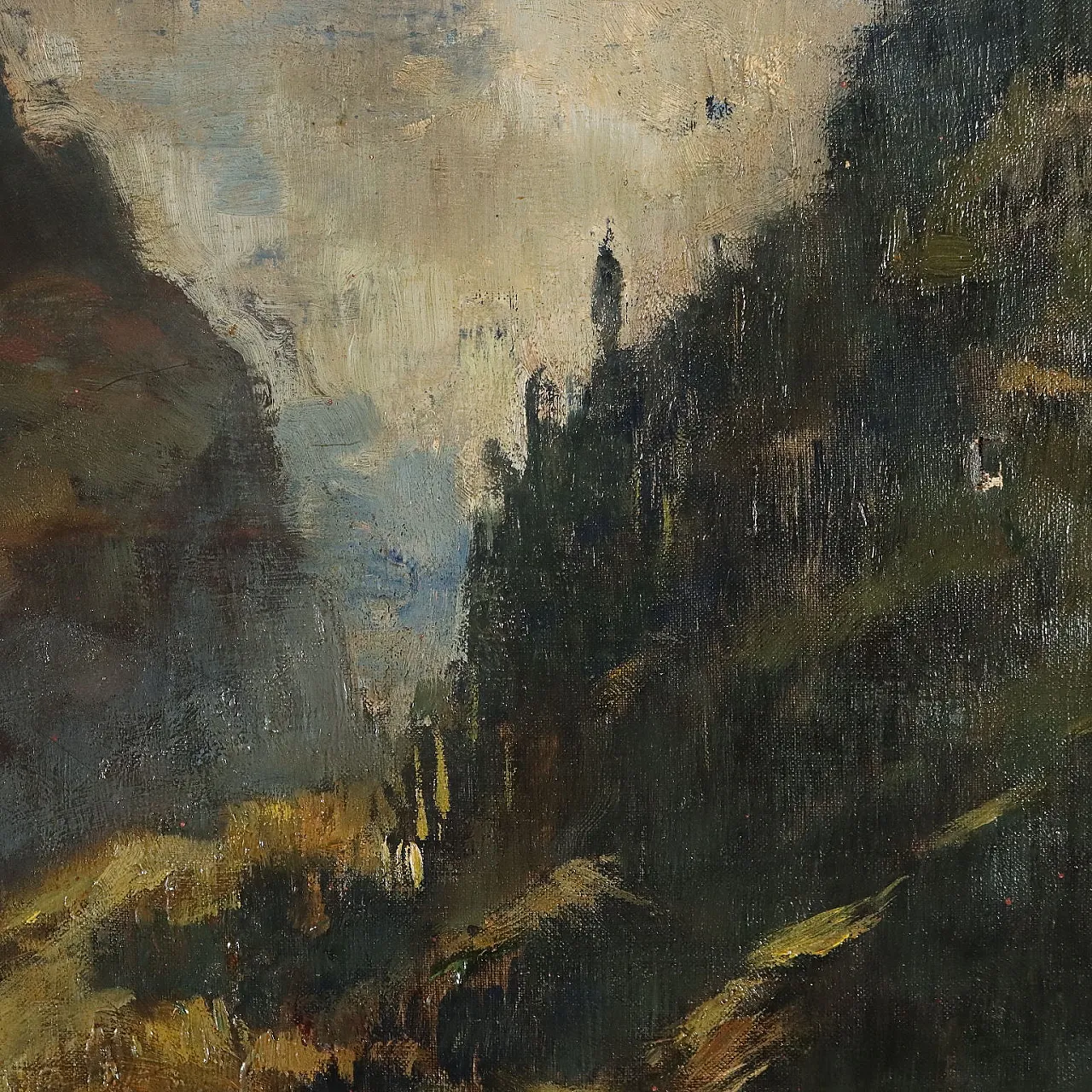 Painting by Ludovico Zambeletti, 20th century 4