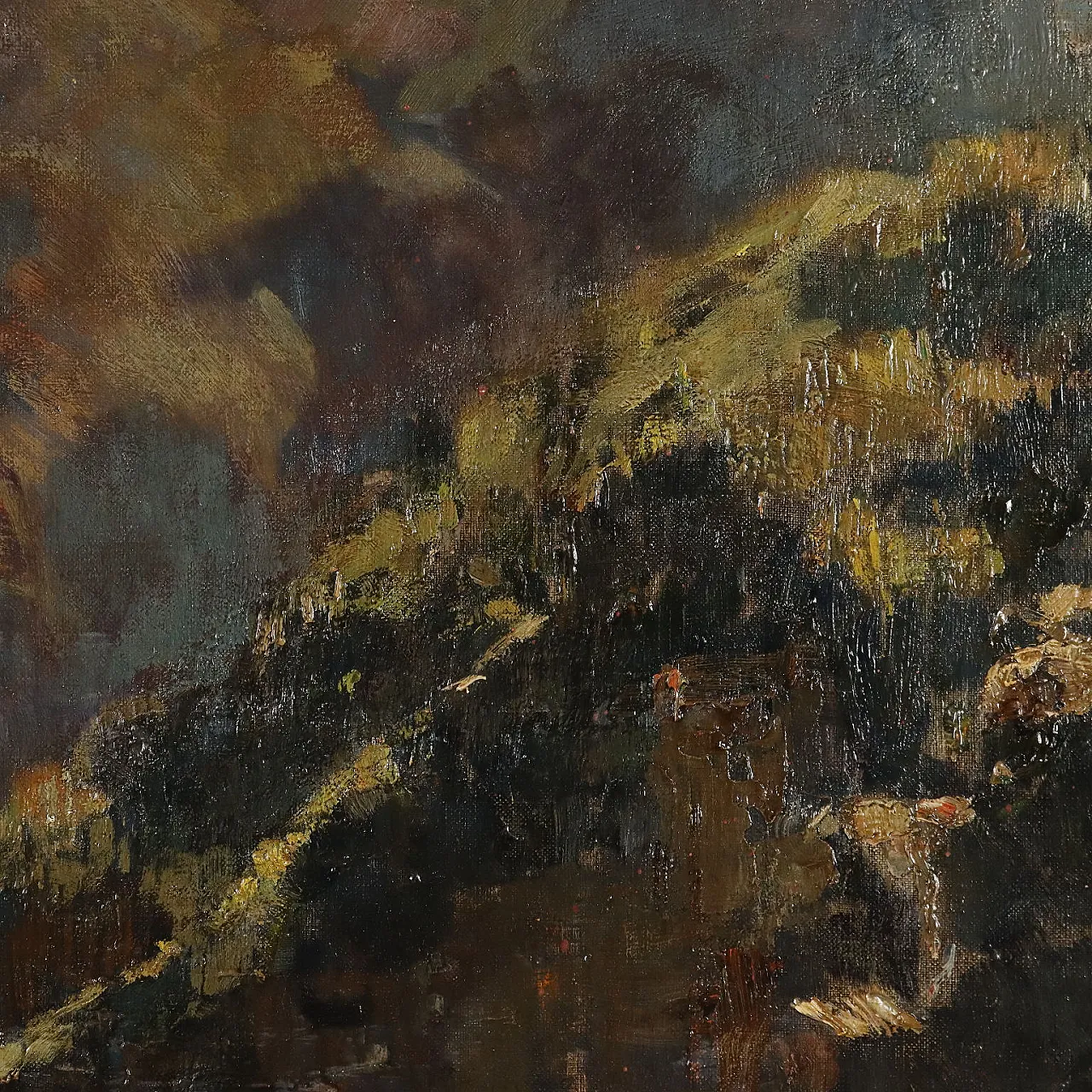 Painting by Ludovico Zambeletti, 20th century 5