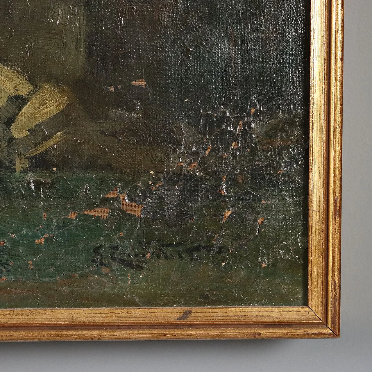 Painting by Ludovico Zambeletti, 20th century 7
