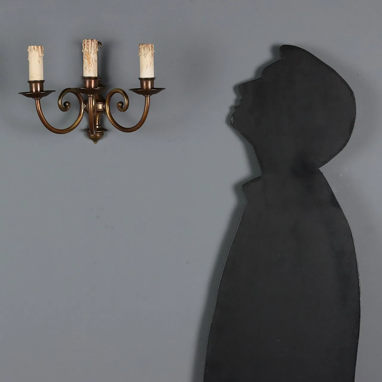 Coppia di appliques in bronzo dorato, '900 2