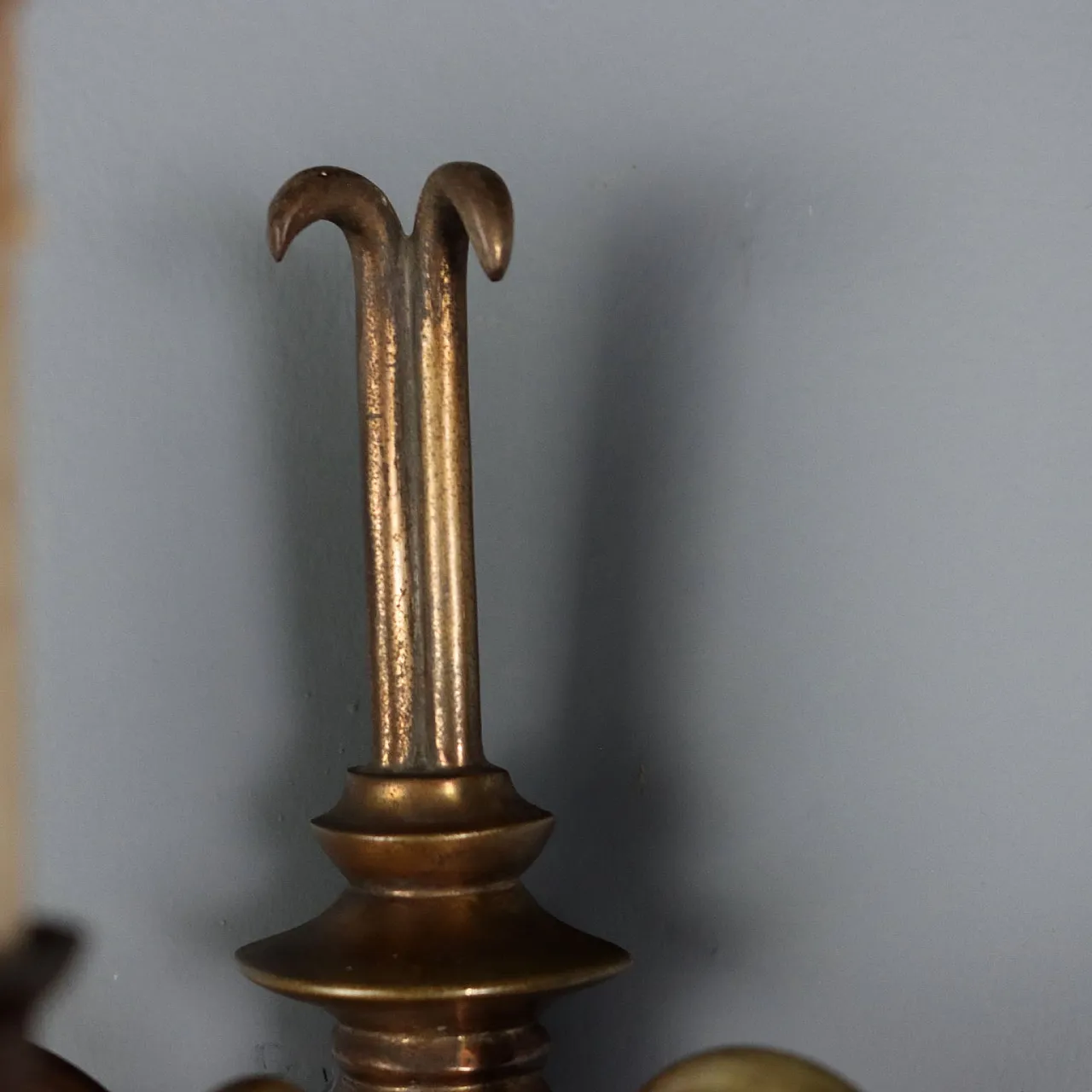 Coppia di appliques in bronzo dorato, '900 6