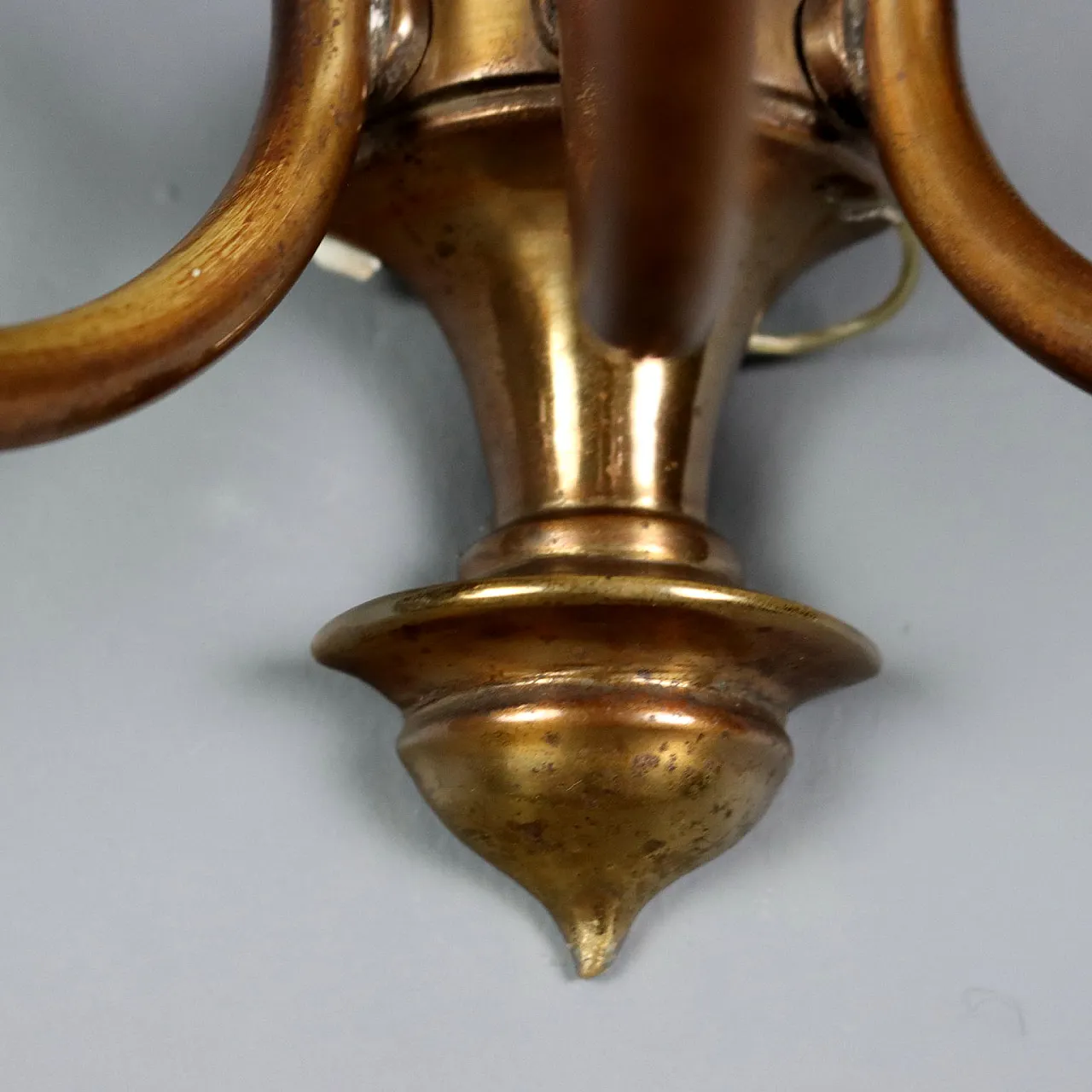 Coppia di appliques in bronzo dorato, '900 7