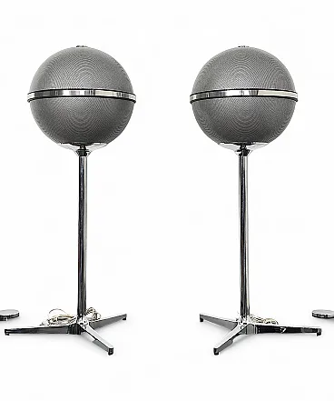 Coppia Diffusori Grundig Audiorama 8000 Grey, anni '70