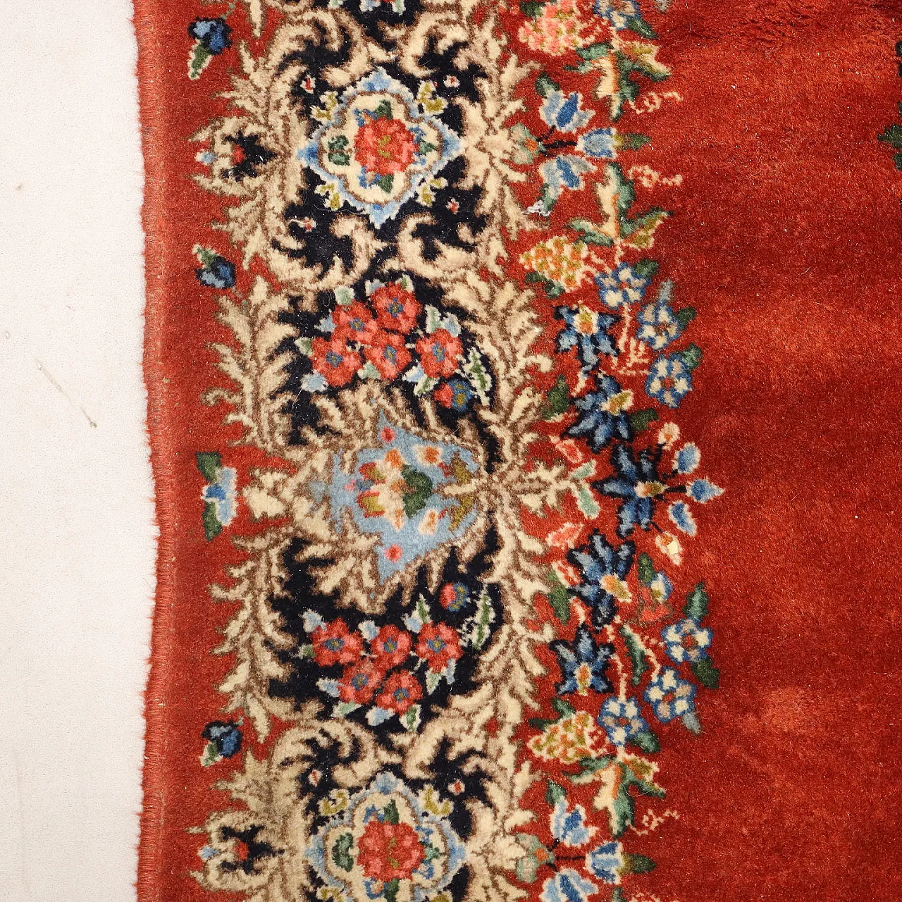 Tabriz carpet in cotton and wool, fine knot, handmade, 20th century 6