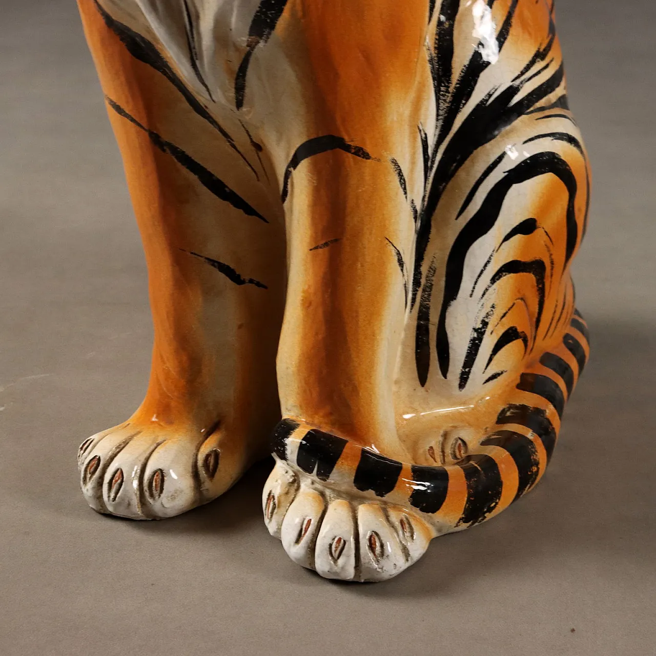 Ceramic Tiger, 20th century 4