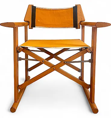 Sedia regista Fratelli Reguitti disegnata da Carlo Haunerk, anni '70