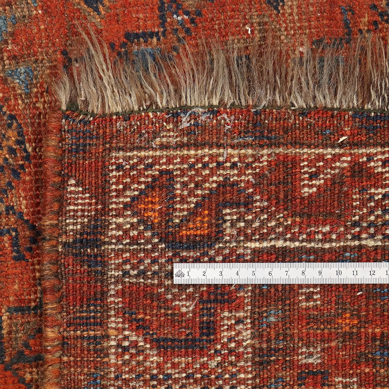 Shiraz wool rug, fine knot, handmade, 20th century 9