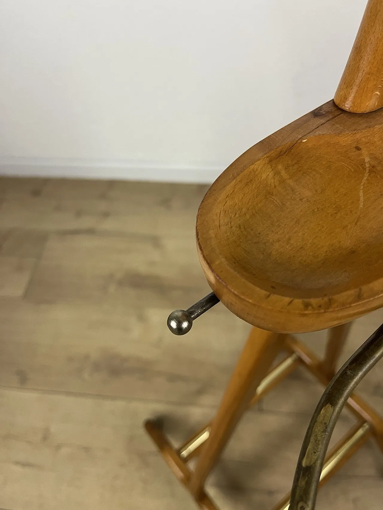 Wooden Servo Mute by Ico Parisi for Reguitti, 1960s 8