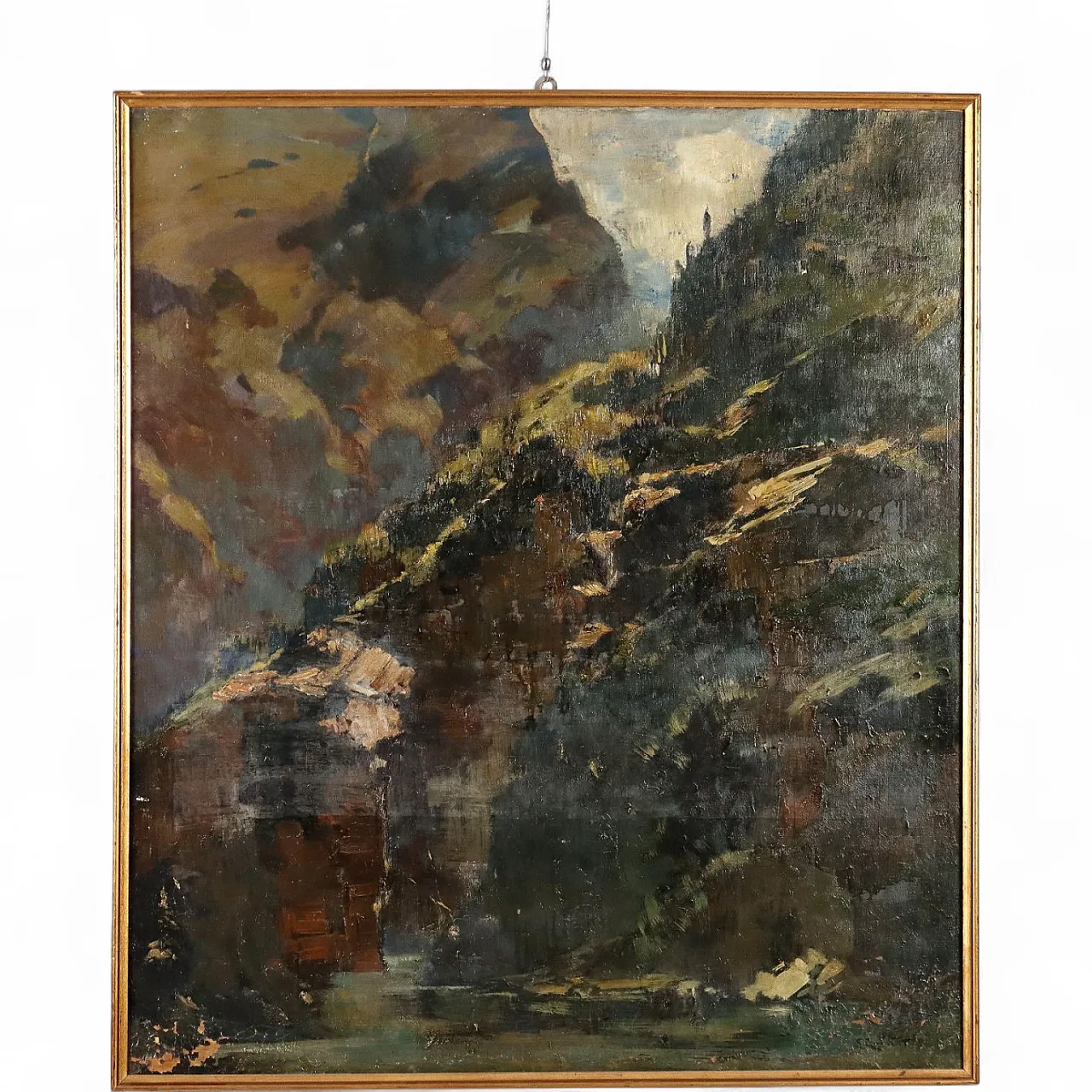 Painting by Ludovico Zambeletti, 20th century 11