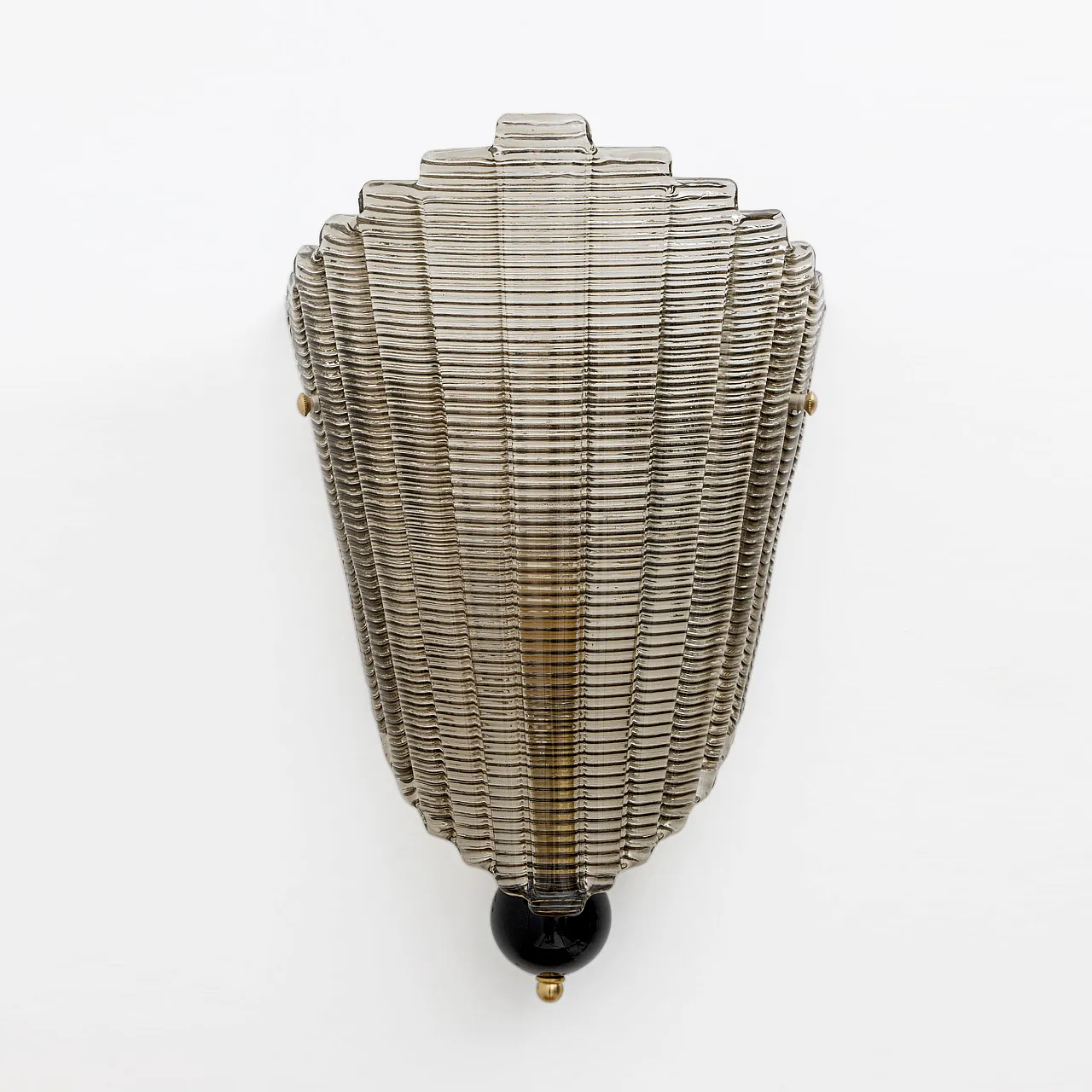 Pair of modern Italian Murano glass wall lights, 2000s 5