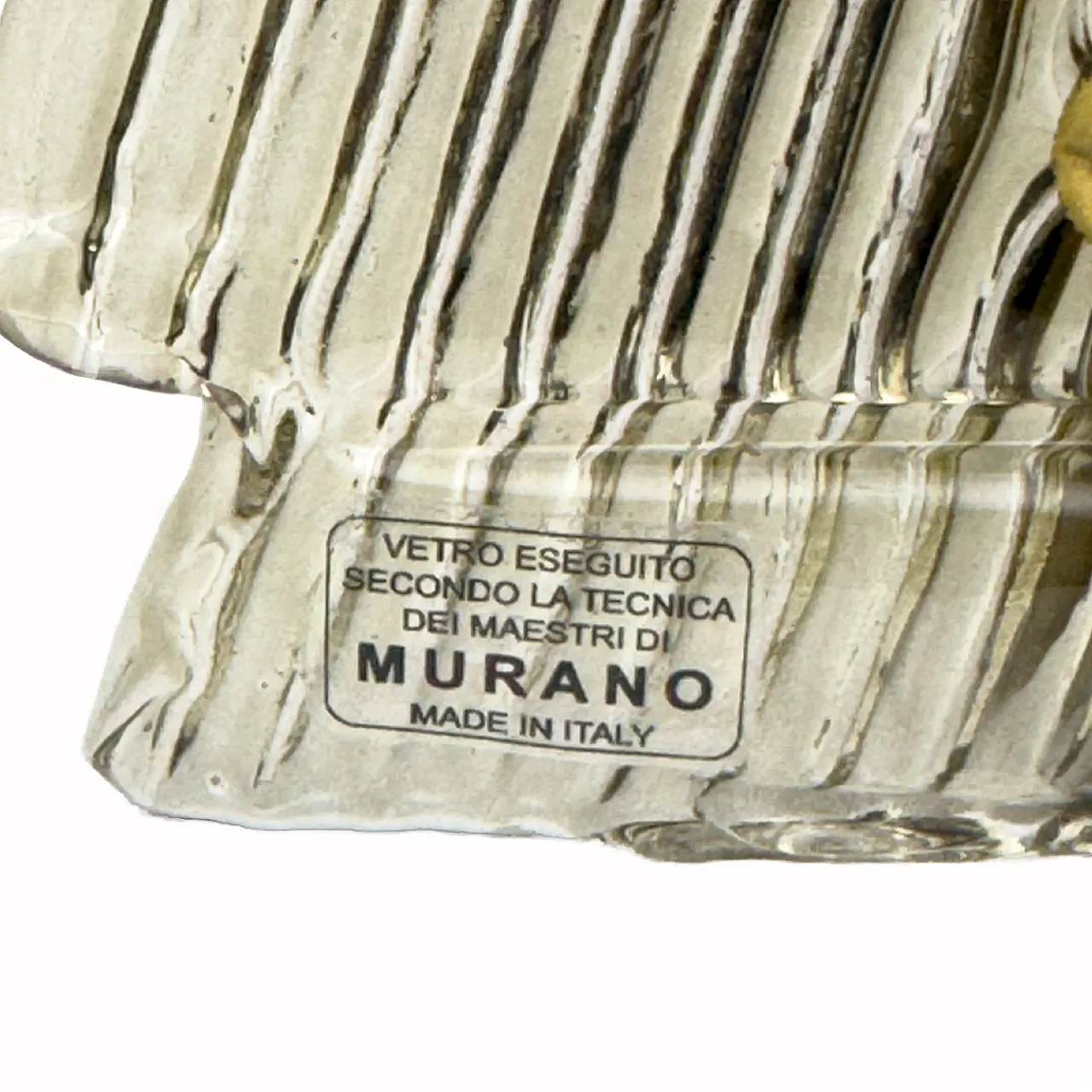 Pair of modern Italian Murano glass wall lights, 2000s 8