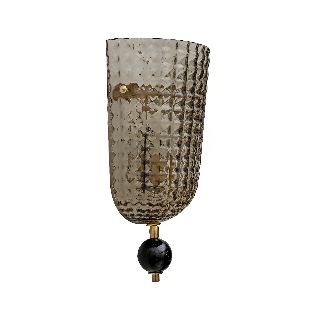 Pair of Italian Murano glass sconces in Art Deco style, 2000s 7