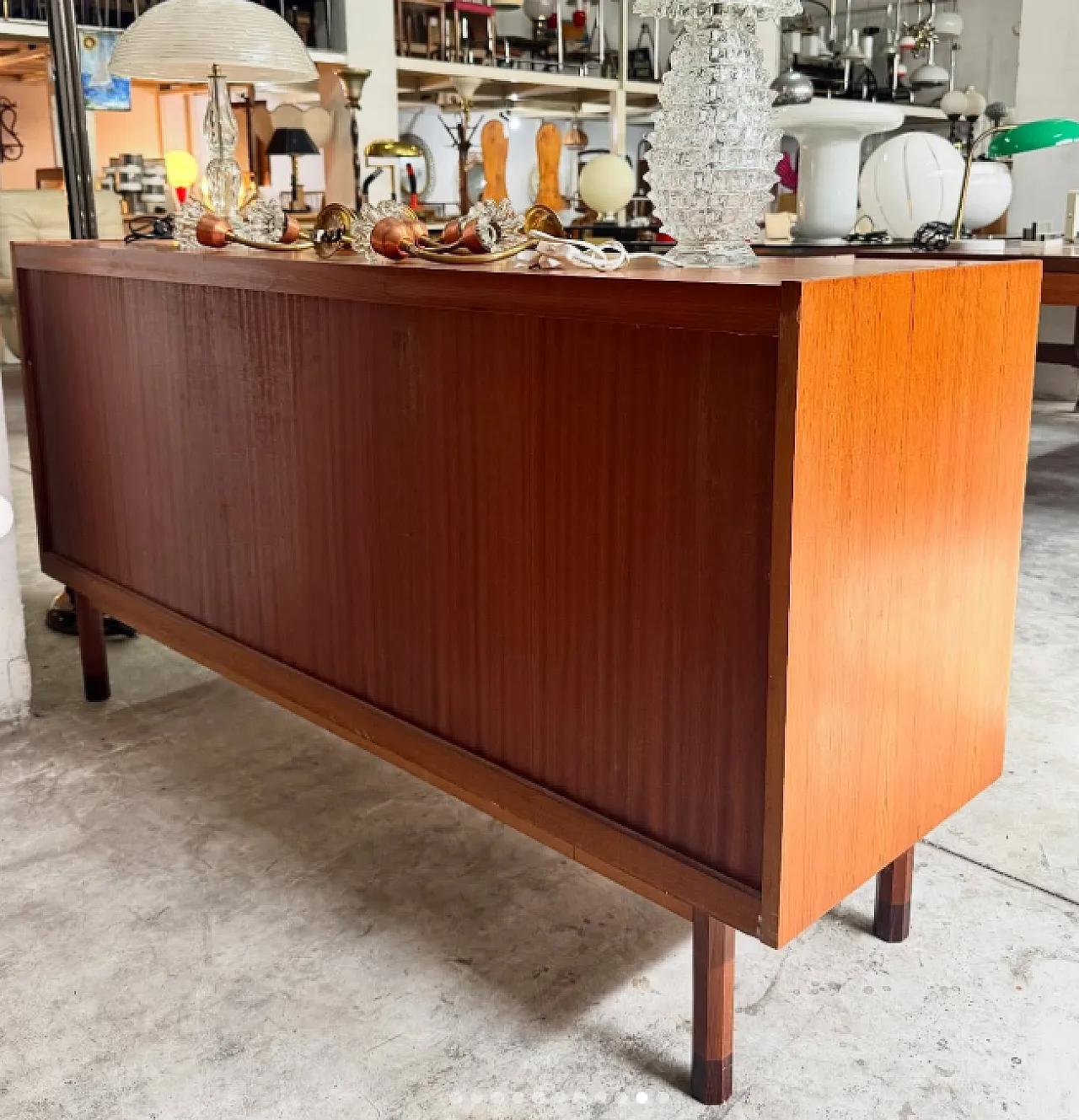 Credenza di George Coslin in teak, anni '60 8
