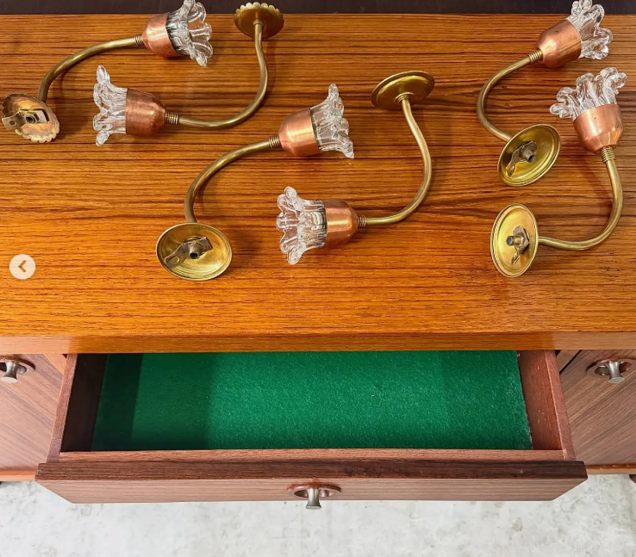 Credenza di George Coslin in teak, anni '60 9