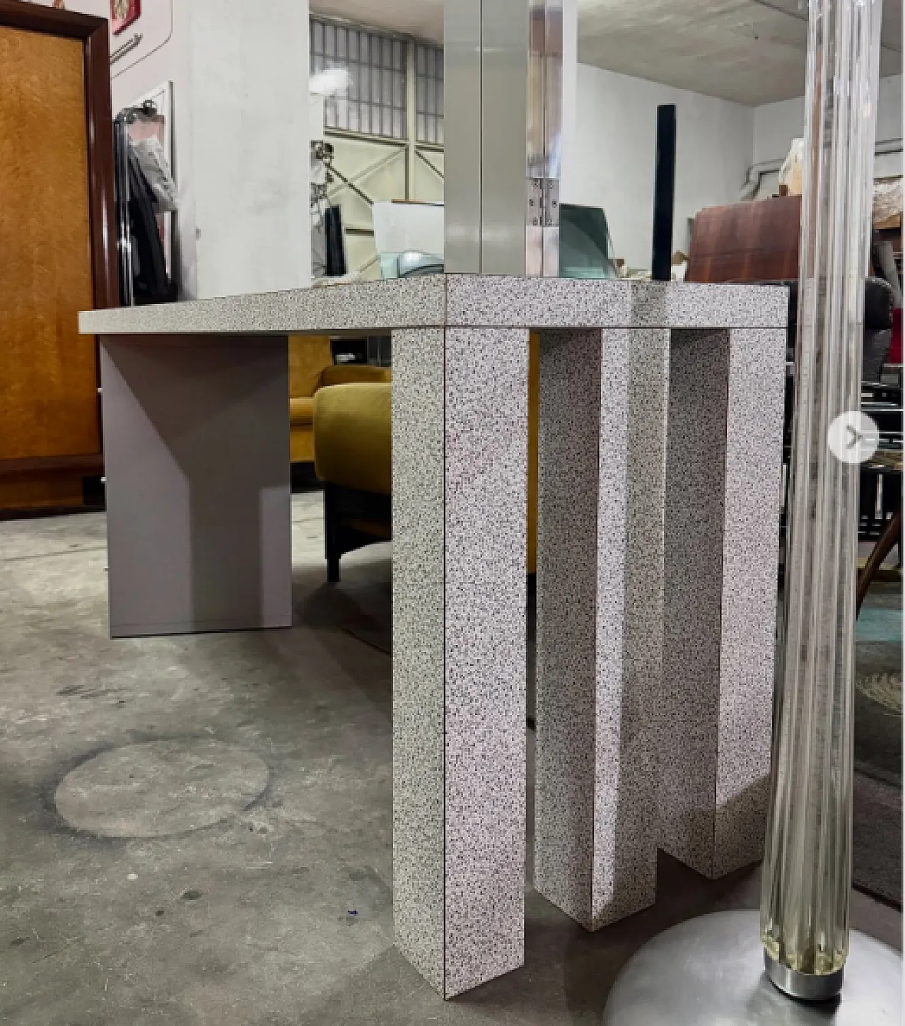 Consolle/toeletta Aforismi di Antonia Astori per Driade, anni ’80 8