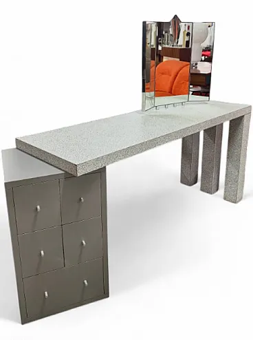 Consolle/toeletta Aforismi di Antonia Astori per Driade, anni ’80