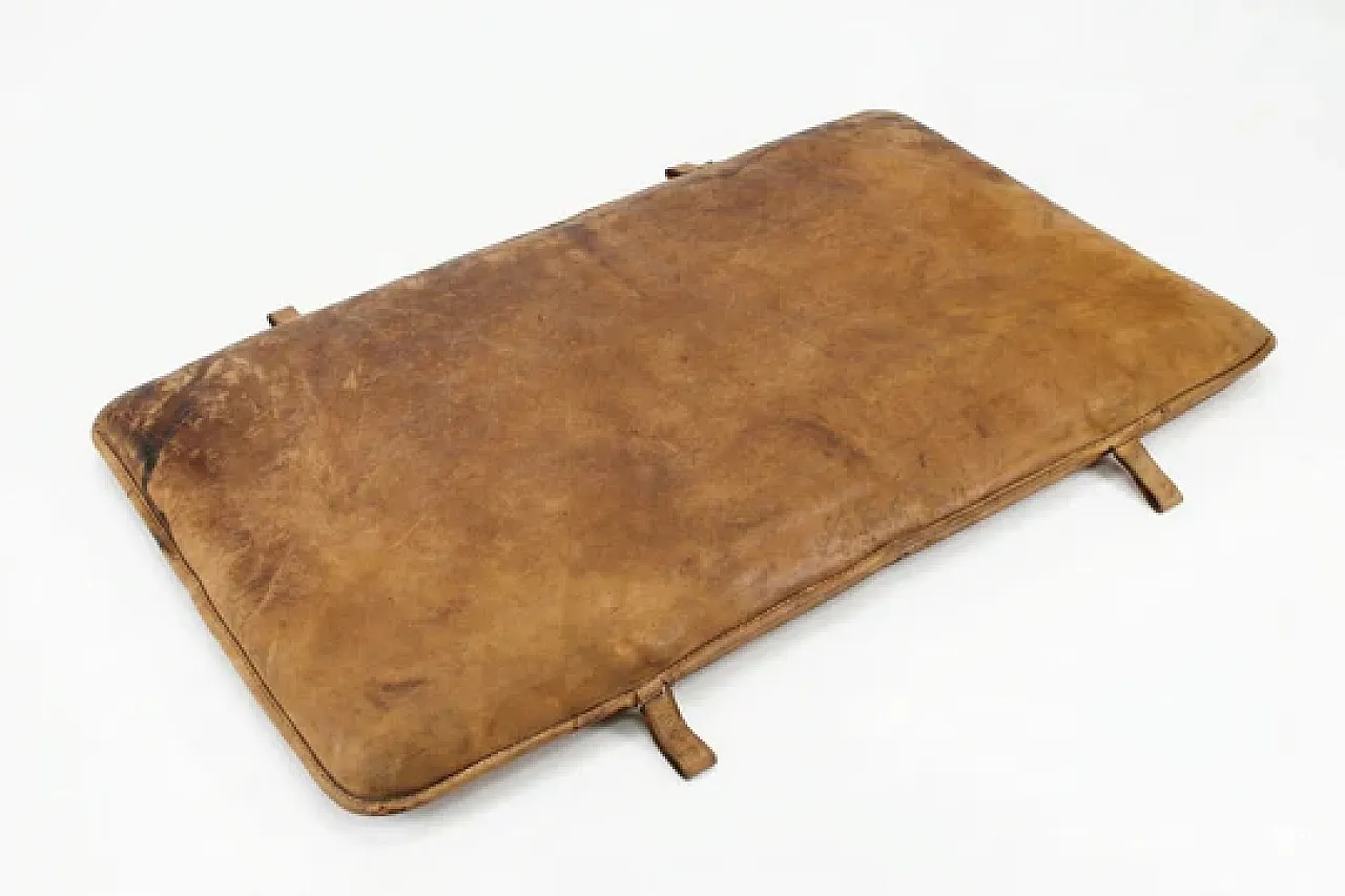 Tappetino da palestra in pelle, anni '30 3