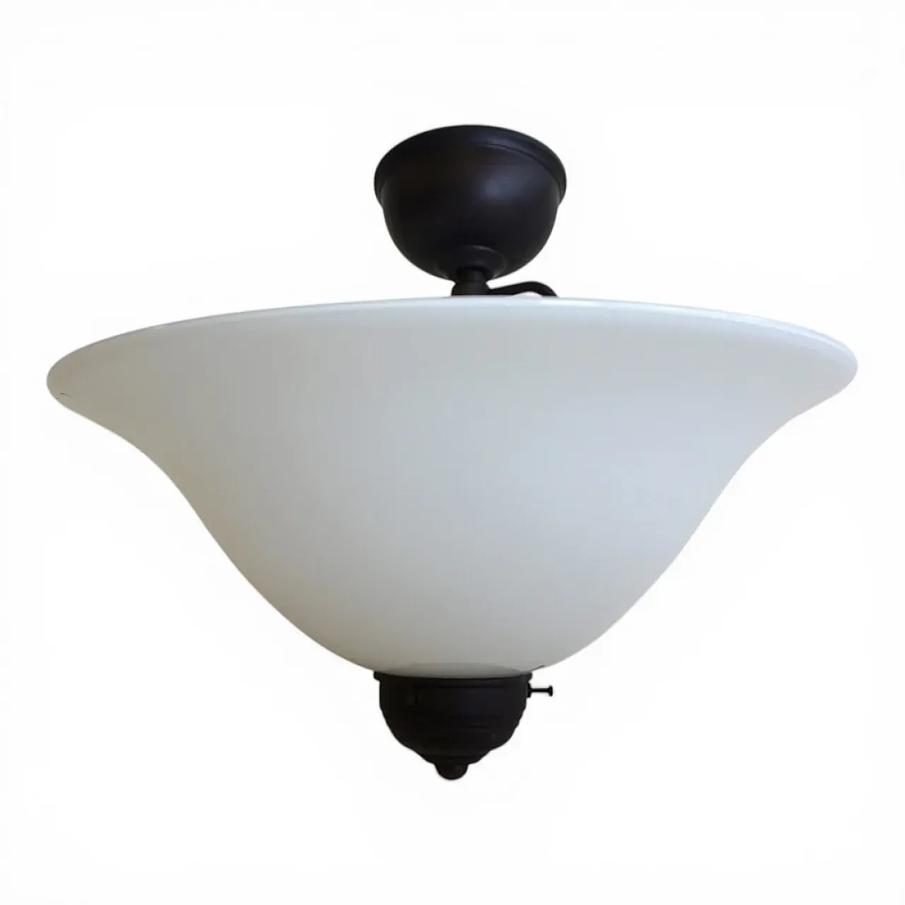 Lampada da soffitto in ottone Art Déco, '900 2