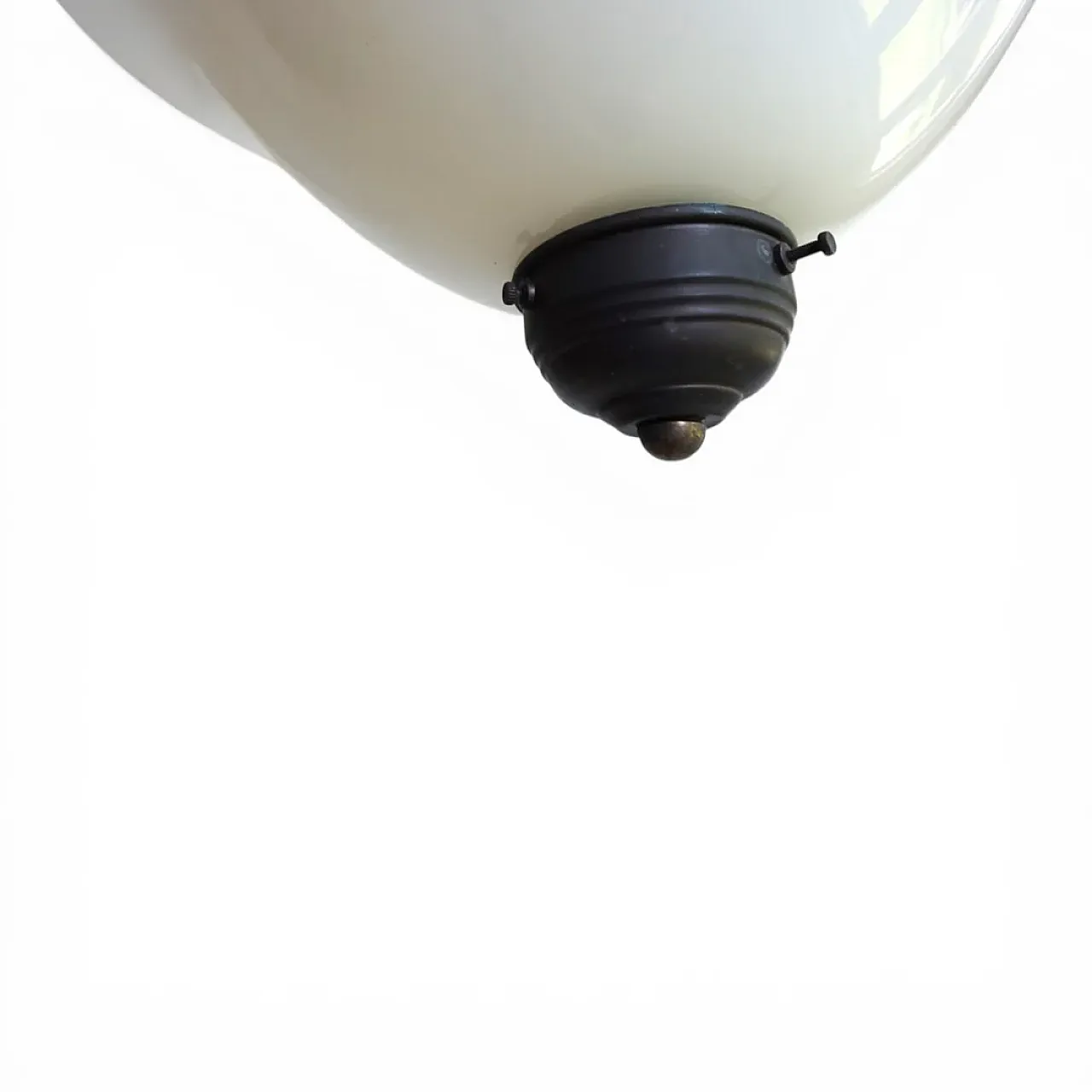 Lampada da soffitto in ottone Art Déco, '900 3