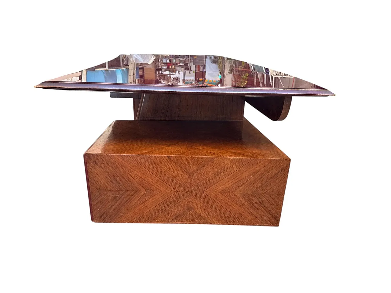 Veneered desk by Vittorio Dassi, 1950s 3