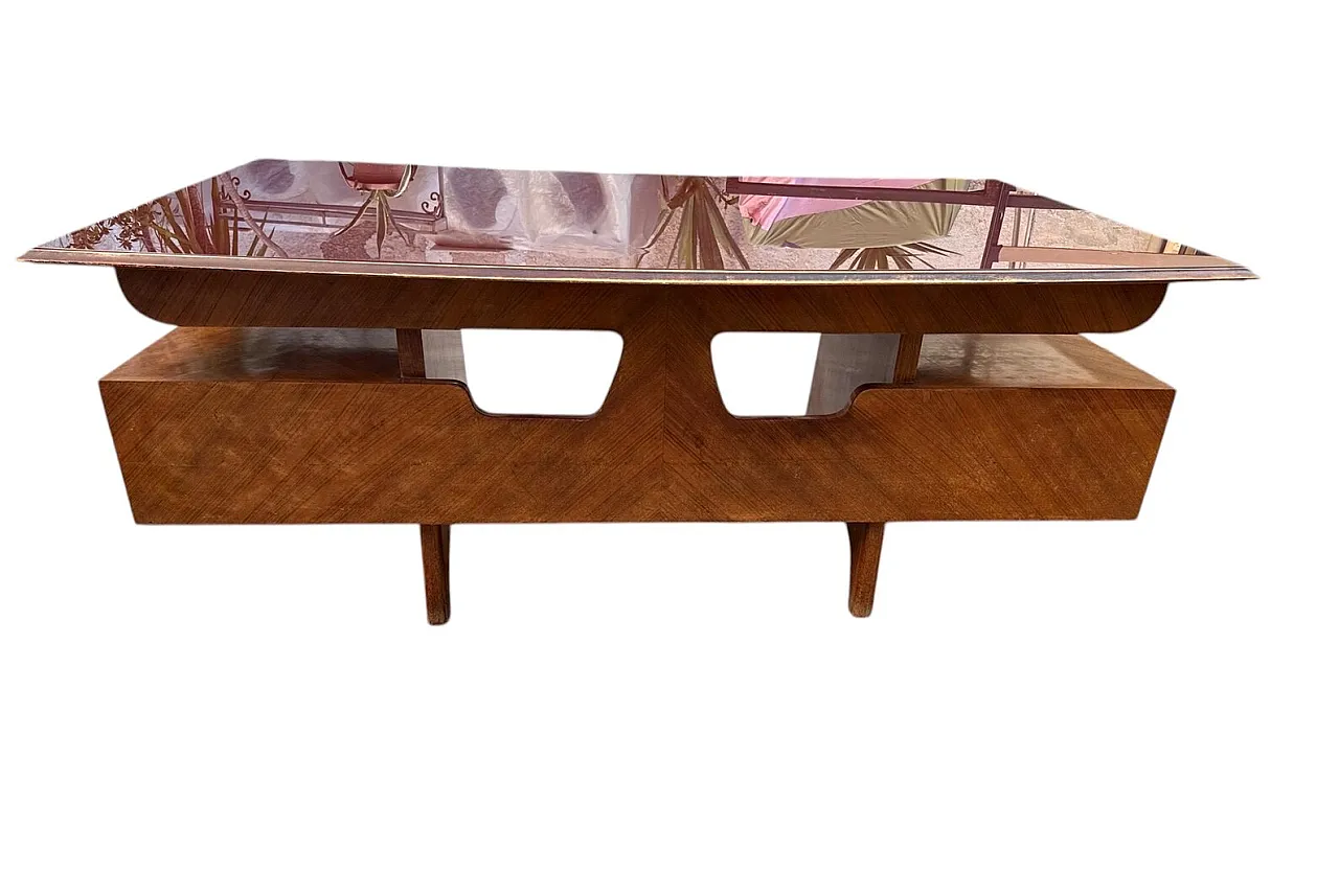 Veneered desk by Vittorio Dassi, 1950s 4