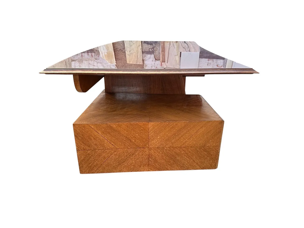 Veneered desk by Vittorio Dassi, 1950s 5