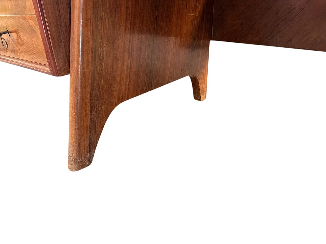 Veneered desk by Vittorio Dassi, 1950s 7