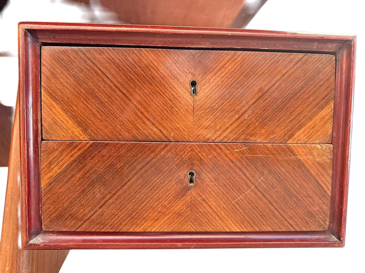 Veneered desk by Vittorio Dassi, 1950s 8