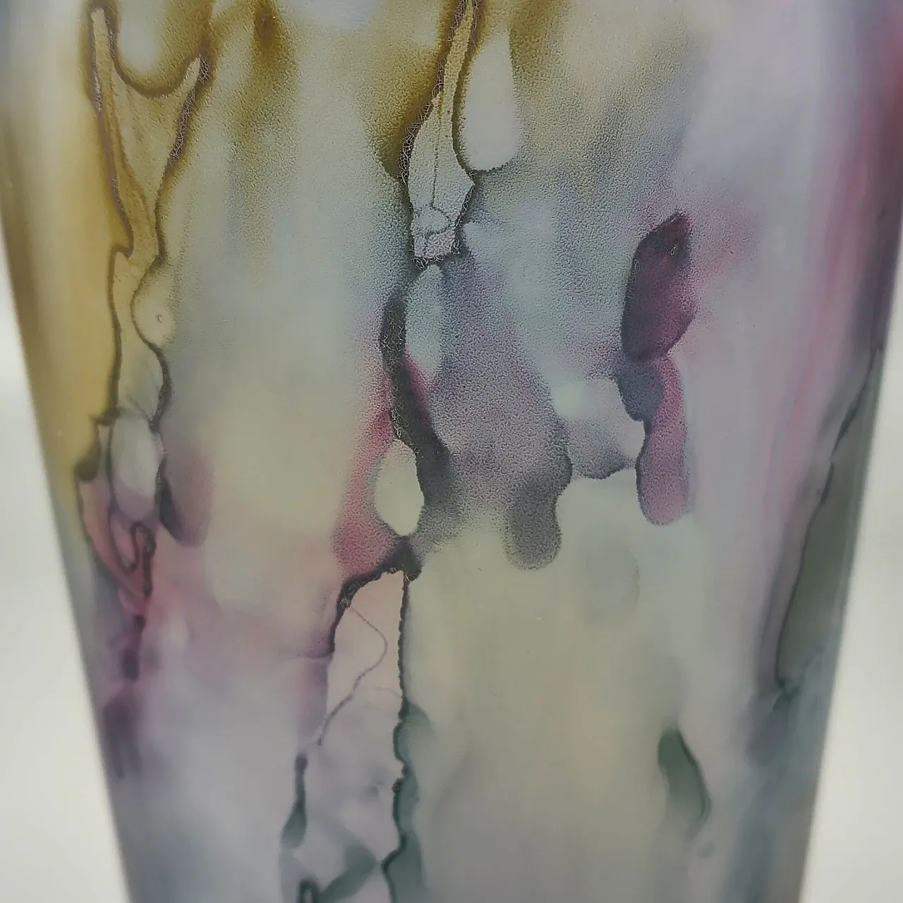 Shaker da cocktail di metà secolo in vetro di Murano, anni '70 5